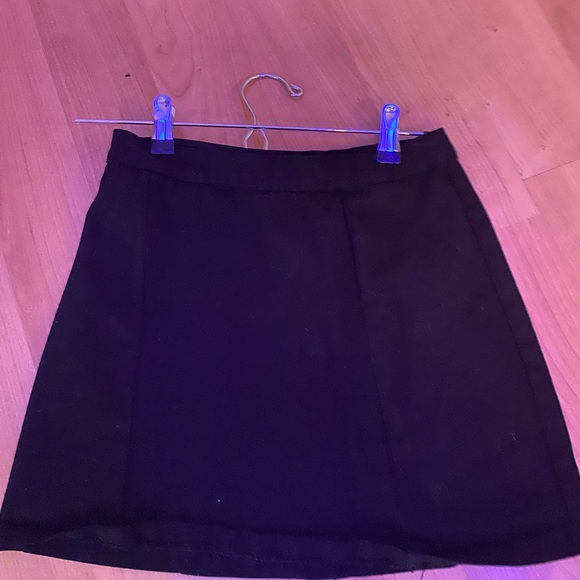 Black Brandy Melville Jean Skirt - Picture 2 of 3